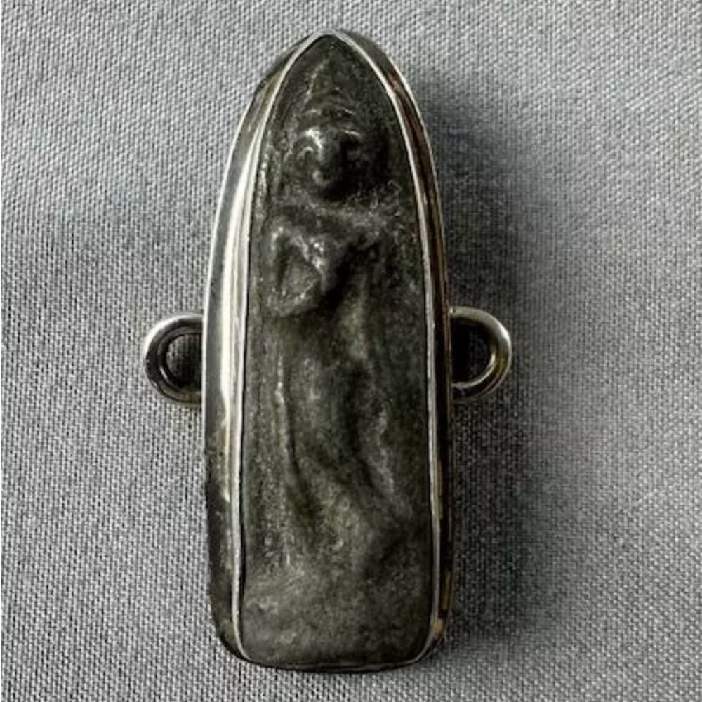 Tabra Bracelet Connector Blue Stone Buddha